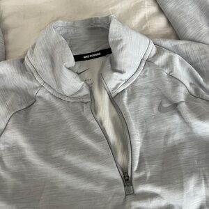 Nike Dri-Fit Grey Running Sweatshirt